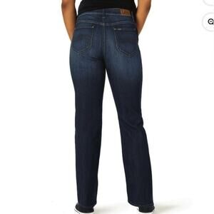 NEW WITH TAGS LEE Mid rise regular fit Straight Leg BLUE Jean SZ 18W PETITE